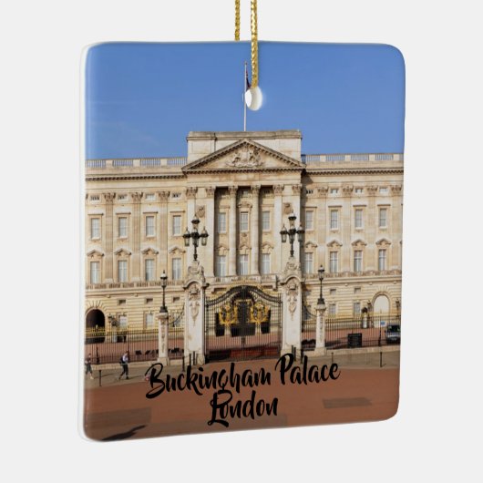 London Panoramic Kerstmis Ornament (Rechts)