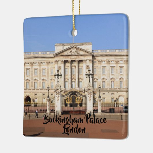 London Panoramic Kerstmis Ornament (Links)