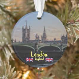London Panoramic Kerstmis Ornament