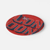 London Paper Borden Papieren Bordje (Gekanteld)