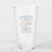 London Paris Rome Glas (Achterkant)