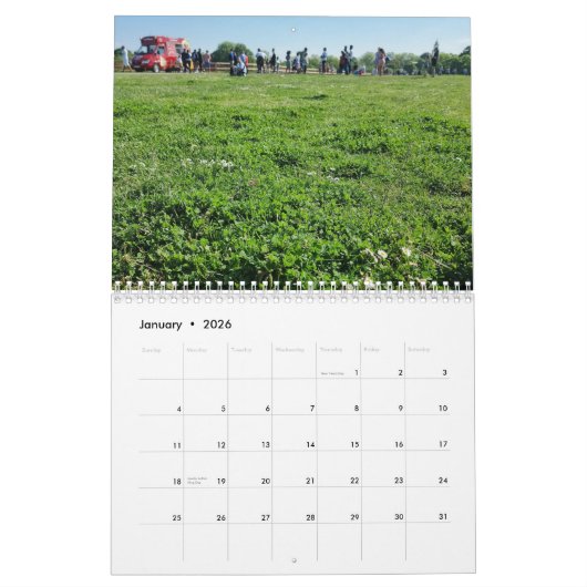 London parks 2026 calendar kalender (Jan 2026)