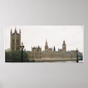 London Parliament Poster