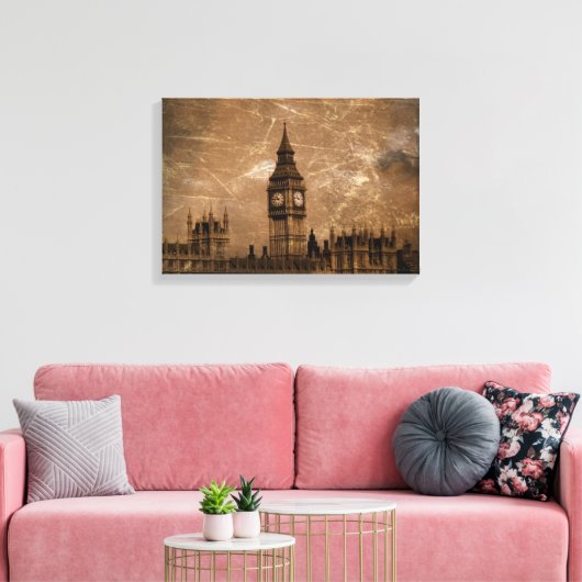 London Past Canvas Art (Insitu (Woonkamer))