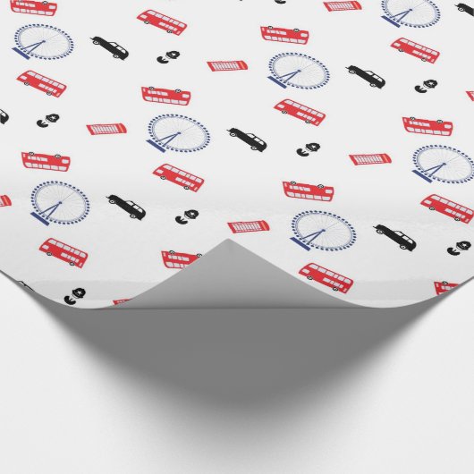London Pattern Cadeaupapier (Hoek)