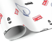 London Pattern Cadeaupapier (Rol Hoek)