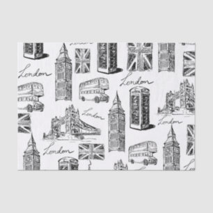 London Pattern Tissuepapier