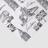 London Pattern Tissuepapier (Detail)