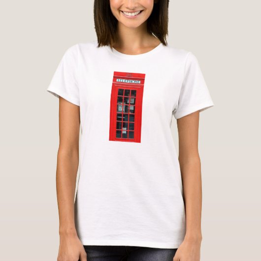 London Phone Booth T-Shirt (Voorkant)