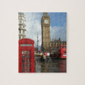 London Phone box & Big Ben (St.K.) Legpuzzel (Verticaal)