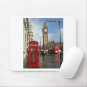 London Phone box & Big Ben (St.K.) Muismat (Met muis)