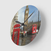 London Phone box & Big Ben (St.K.) Ronde Klok (Hoek)