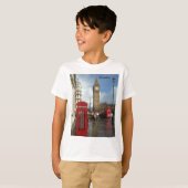 London Phone box & Big Ben (St.K.) T-shirt (Voorkant volledig)