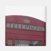 London Phone Box Magneet (Voorkant)
