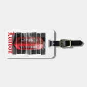 London Phone Box  Souvenir Bagagelabel (Voorkant horizontaal)