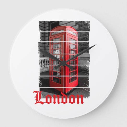 London Phone Box  Souvenir Grote Klok (Voorkant)