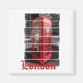 London Phone Box  Souvenir Magneet (Voorkant)
