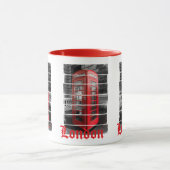 London Phone Box Souvenir Mok (Midden)