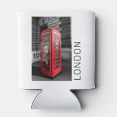London  Phone Box UK Retro Telefoon Blikjeskoeler (Achterkant)