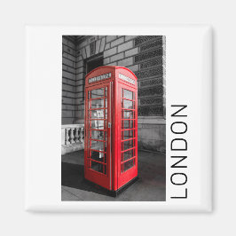 London  Phone Box UK Retro Telefoon Magneet