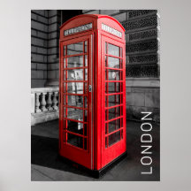 London  Phone Box UK Retro Telefoon