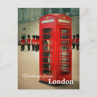 London Phone Cabin Briefkaart