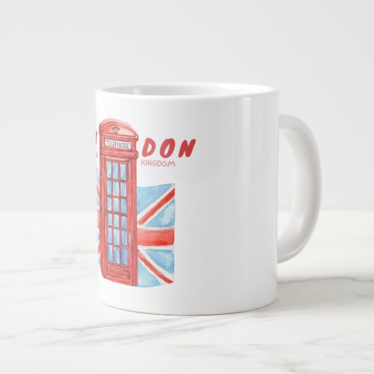 London Phonebooth Grote Koffiekop (Voorkant rechts)