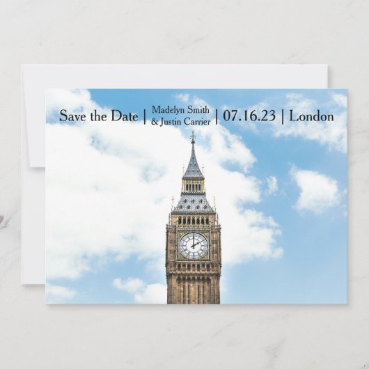 London Photo - Save the Date (Voorkant)