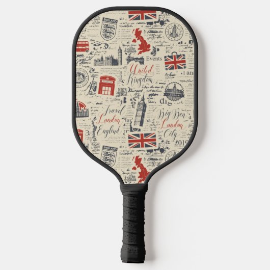  London Pickleball Racket (Achterkant)