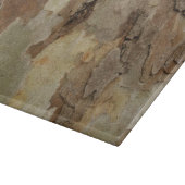 London Plane Tree Bark Chopping Board Snijplank (Hoek)