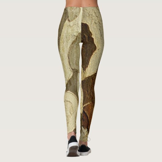 London Plane Tree Bark Leggings (Achterkant)
