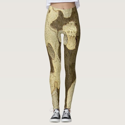 London Plane Tree Bark Leggings (Voorkant)