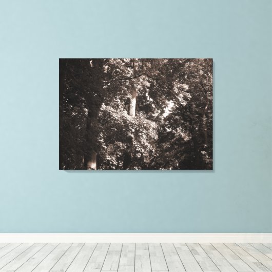 London Plane Trees Canvas Afdruk (Insitu (Houten vloer))