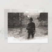 London Policeman at Night Briefkaart (Voorkant / Achterkant)