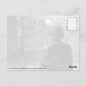 London Policeman at Night Briefkaart (Achterkant)