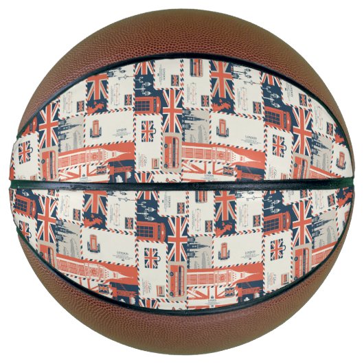 London Post Basketball Basketbal (Voorkant)