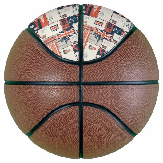 London Post Basketball Basketbal (Rechts)