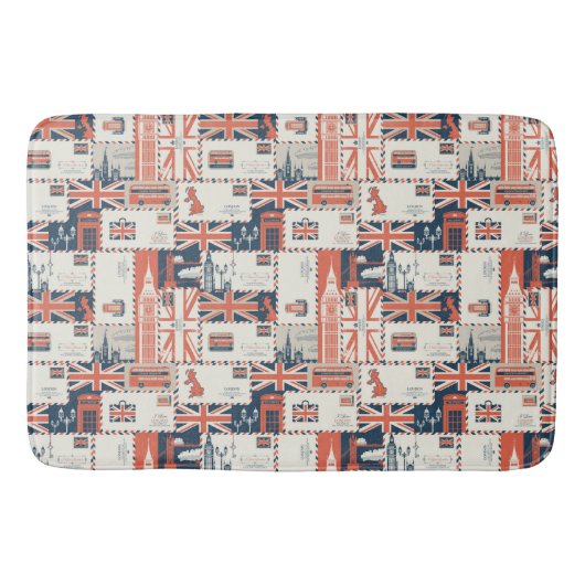 London Post Bath Mat (Voorkant)