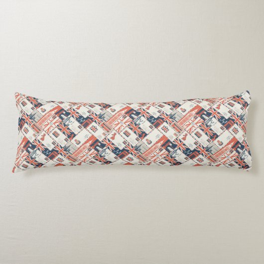 London Post Body Pillow Lichaamskussen (Voorkant)