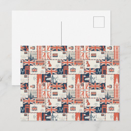 London Post Briefkaart (Voorkant / Achterkant)
