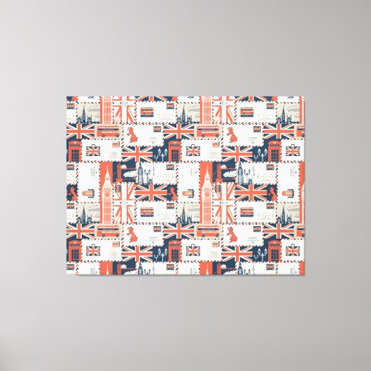 London Post Canvas Print (Voorkant)