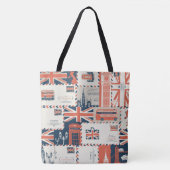 London Post Canvas tas (Voorkant)