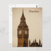 London Post Card Briefkaart (Voorkant / Achterkant)