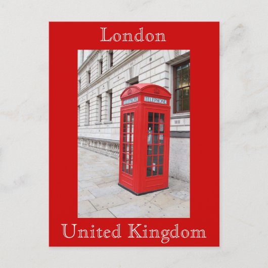 London Post Card Briefkaart (Voorkant)