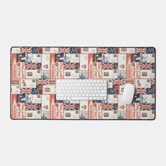 London Post Desk Mat (Keyboard & Muis)