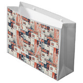 London Post Gift Bags Groot Cadeauzakje (Voorkant Gekanteld)
