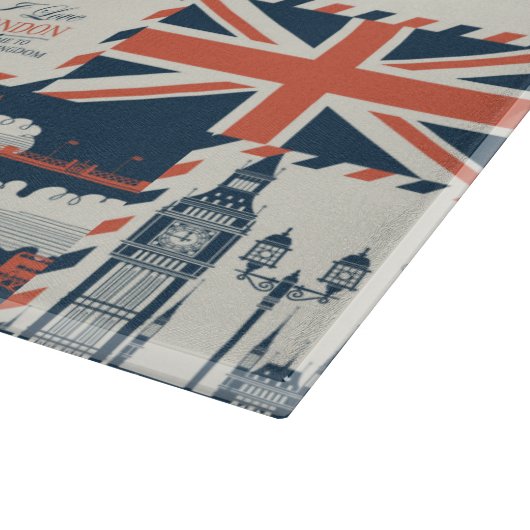 London Post Glass Cutting Board Snijplank (Hoek)