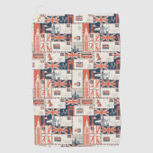 London Post Golf Towel Golfhanddoek (Voorkant)