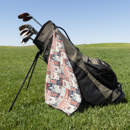 London Post Golf Towel Golfhanddoek (Groen)