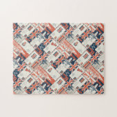London Post Jigzaag Puzzle Legpuzzel (Horizontaal)